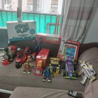 Lote de juguetes antiguos en perfecto estado