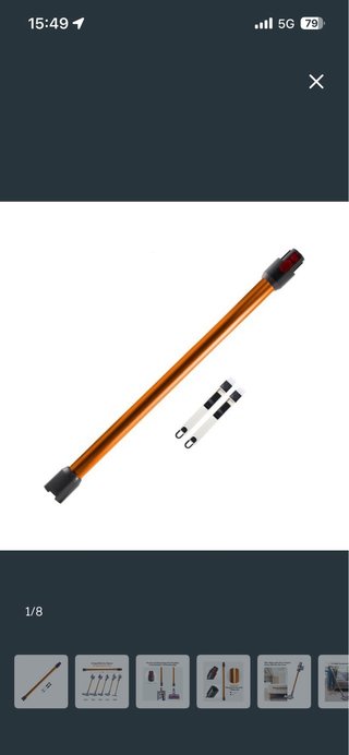 Tubo di estensione Dyson V7 V8 V10 V11 V15