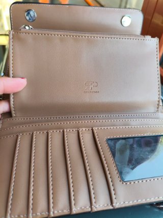 Bolso cartera tarjetero multicolor