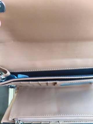 Bolso cartera tarjetero multicolor
