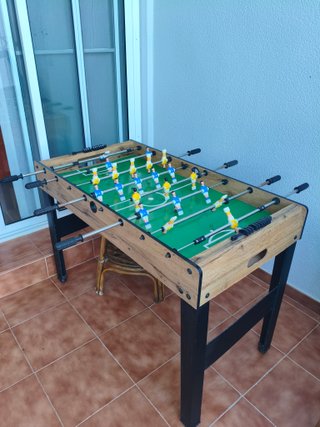 Futbolín de iniciación 80cm de altura 60 x 1,15 cm