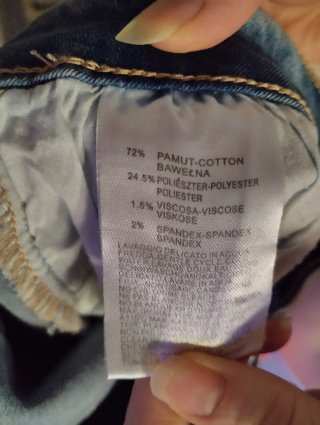 Pantalón vaquero verano bordado flores