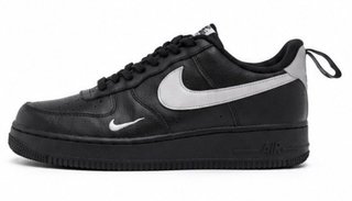 Scarpe Nike Air Force 1 nere e bianche