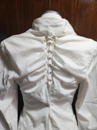 Camisa blanca manga larga