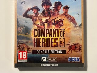 Company of Heroes 3 Console Edition Xbox + Extras