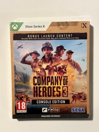 Company of Heroes 3 Console Edition Xbox + Extras