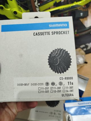 Cassette Shimano Ultegra 11v 11/28t