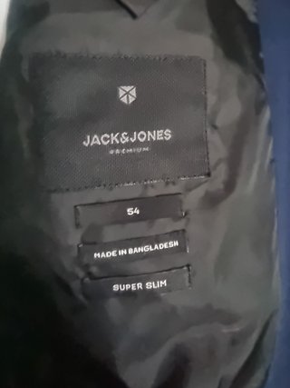 Traje Jack & Jones Azul Talla 54