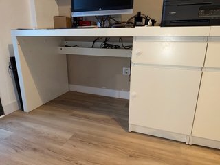 Escritorio Malm Ikea Blanco