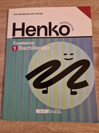 CUADERNO HENKO 1 BACHILLERATO
