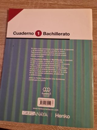 CUADERNO HENKO 1 BACHILLERATO