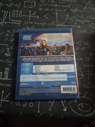 Capitana Marvel Blu-ray Español