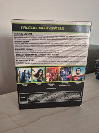 Colección 5 Películas DC Comics Blu-Ray