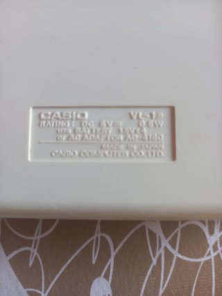 Teclado Casio VL-Tone VL-1