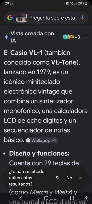 Teclado Casio VL-Tone VL-1