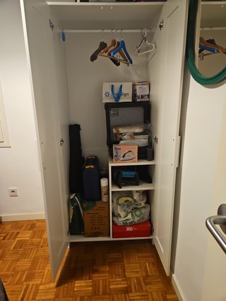 Armario Ikea Brimnes blanco compacto