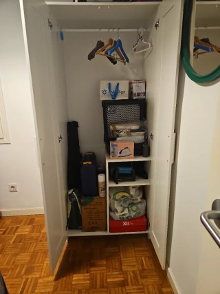 Armario Ikea Brimnes blanco compacto