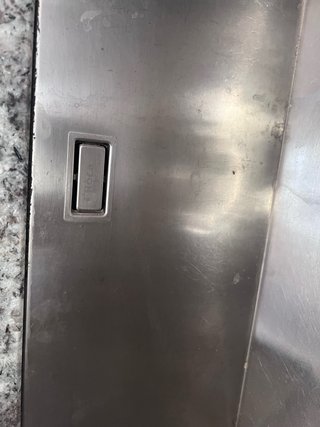 Encimera de granito gris y blanco