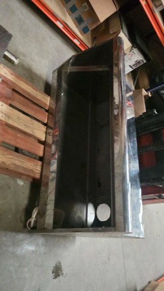 Campana extractora industrial sin motor