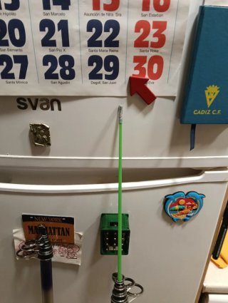 2 cañas de pesca de fibra de carbono 3m