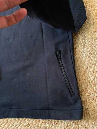 Sudadera Nike negra cuello redondo - Talla L