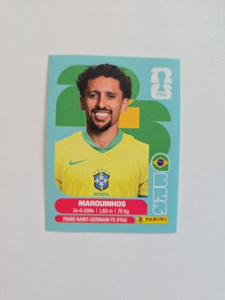 Cromo Marquinhos Brasil Mundial 2023