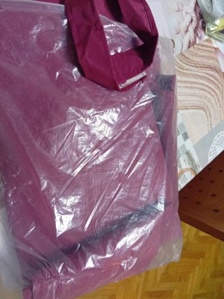 Funda Sombrilla Jardín 3x3m Rojo