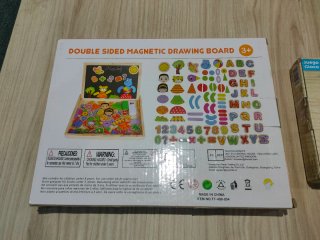 Puzzle Magnético Madera y Juego Pesca Infantil