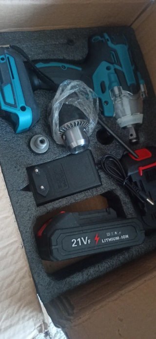 Atornillador de batería compatible Makita