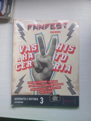 Geografía e Historia 3, Secundaria, Fanfest Ede...