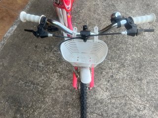 Bicicleta Infantil Rosa 20 con Cesta