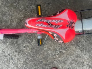 Bicicleta Infantil Rosa 20 con Cesta