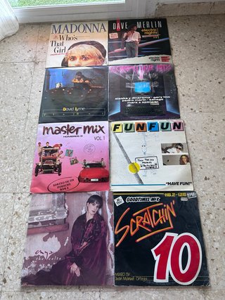 Lote Vinilos Dance/Electro