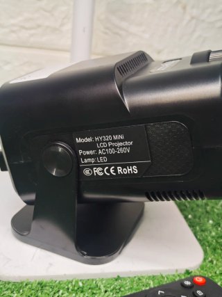 Mini Proyector HY320 Android 4K WiFi 6