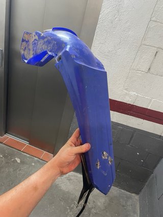 Guardabarros Yamaha WR450 Azul