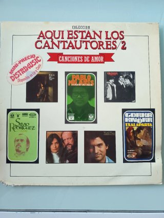 8 Vinilos Cantautores (Singer-songwriter)