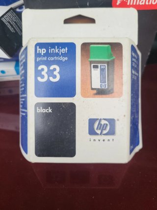 Cartucho HP 33 Negro Inkjet