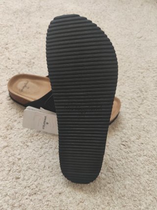 Sandalias Springfield Negras Talla 41