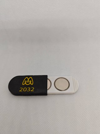 Funda transporte para 2 baterías CR2032