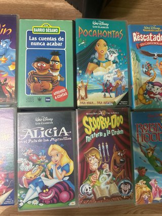 Lote 32 Películas VHS  Disney Clásicos