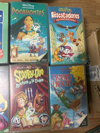 Lote 32 Películas VHS  Disney Clásicos