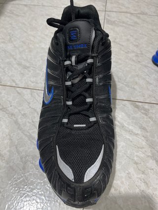 Nike Shox Talla 45 Negro/Azul