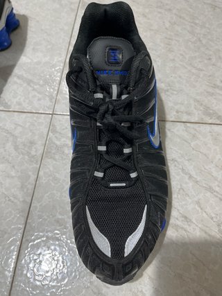 Nike Shox Talla 45 Negro/Azul