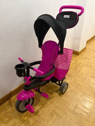 Triciclo Smartrike Rosa con Capota