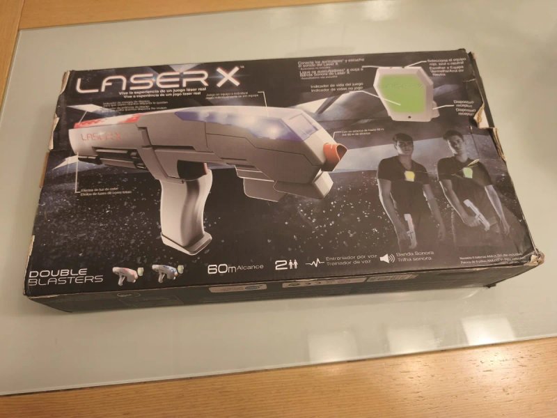 Pistola Laser X Double Blasters