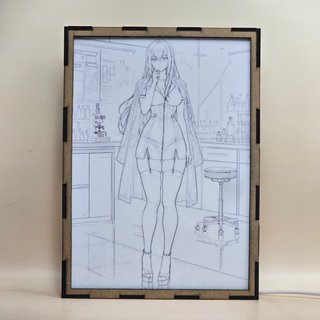 Lámpara LED  Kurisu Makise Steins Gate