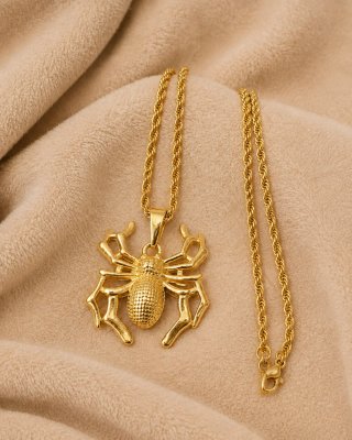 Colgante Araña con Cadena Acero Inoxidable