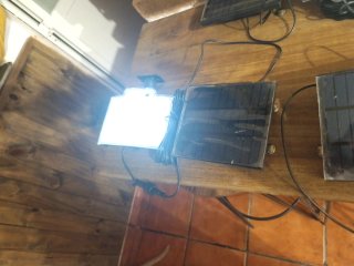 Foco Solar LED con Placa Solar