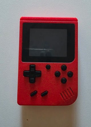 Consola portátil roja
