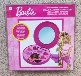 Set de Brillo Labial Barbie Infantil